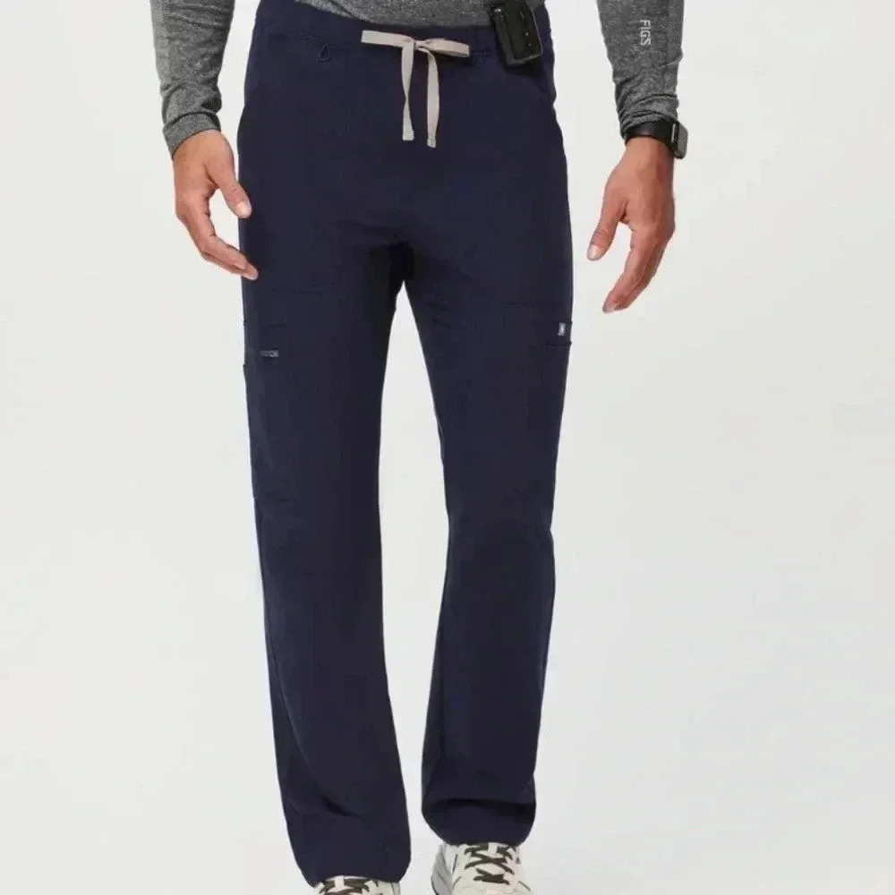 FIGS- Men’s Navy Cairo Cargo Scrub Pants